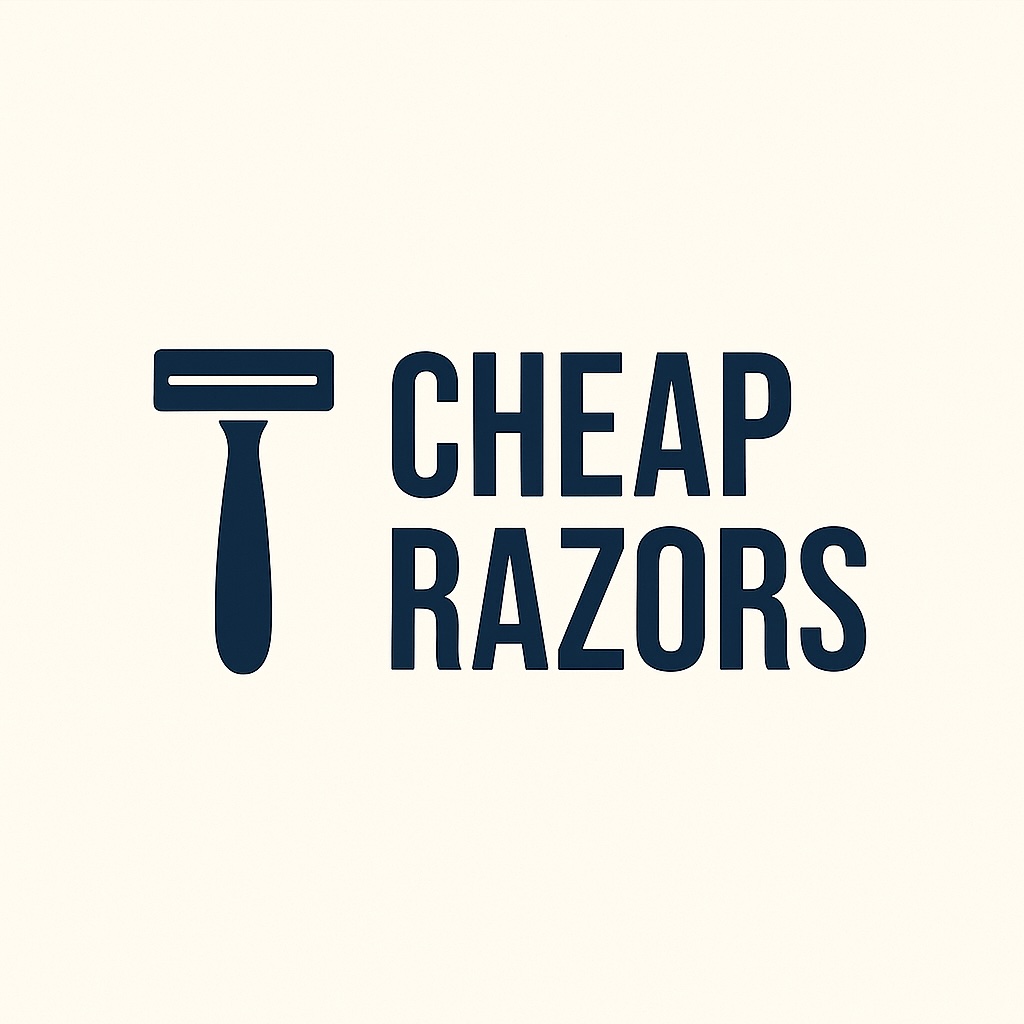 CheapRazors.com Logo - Premium Shaving Domain